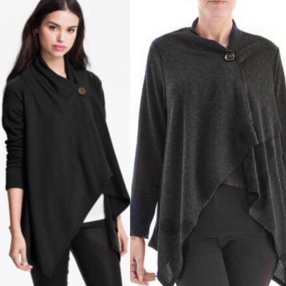 Carol Rose Open Front Cardigan